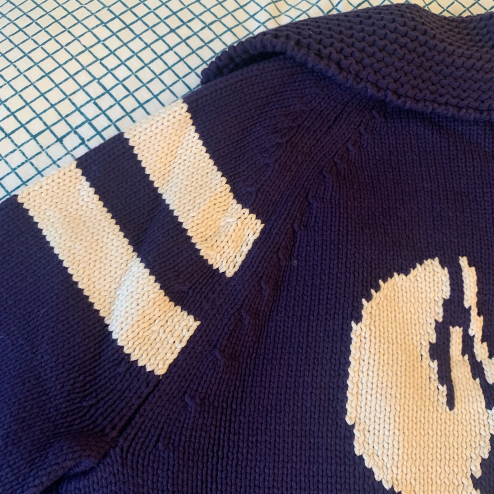 J. Crew Lobster Cardigan Knit Jacket NEW  Size XS RARE - Picture 8 of 16